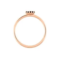 Histoire D'Or Bague Fares Argent Rose Spinelle -Boucles d'oreilles Bracelet Soldes FADFRAN001 view2