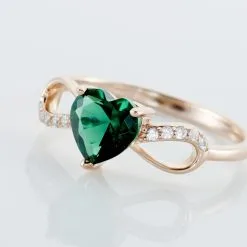 Histoire D'Or Bague Argent Rose Atieno Oxyde De Zirconium -Boucles d'oreilles Bracelet Soldes FADFRZV001 view3