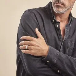 Histoire D'Or Chevalière Argent Blanc Corentyn -Boucles d'oreilles Bracelet Soldes FADHBW0042 model0