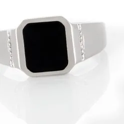 Histoire D'Or Chevalière Argent Blanc Djulian Email -Boucles d'oreilles Bracelet Soldes FADHBW0047 view3