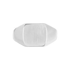 Histoire D'Or Chevalière Gringoire Argent Blanc -Boucles d'oreilles Bracelet Soldes FAHFBW0119 view1