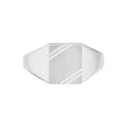 Histoire D'Or Chevalière Daniel Argent Blanc -Boucles d'oreilles Bracelet Soldes FAHFBW0120 view1