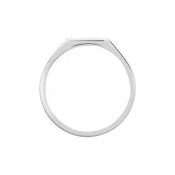 Histoire D'Or Chevalière Cillian Argent Blanc -Boucles d'oreilles Bracelet Soldes FAHFBW0129 view2