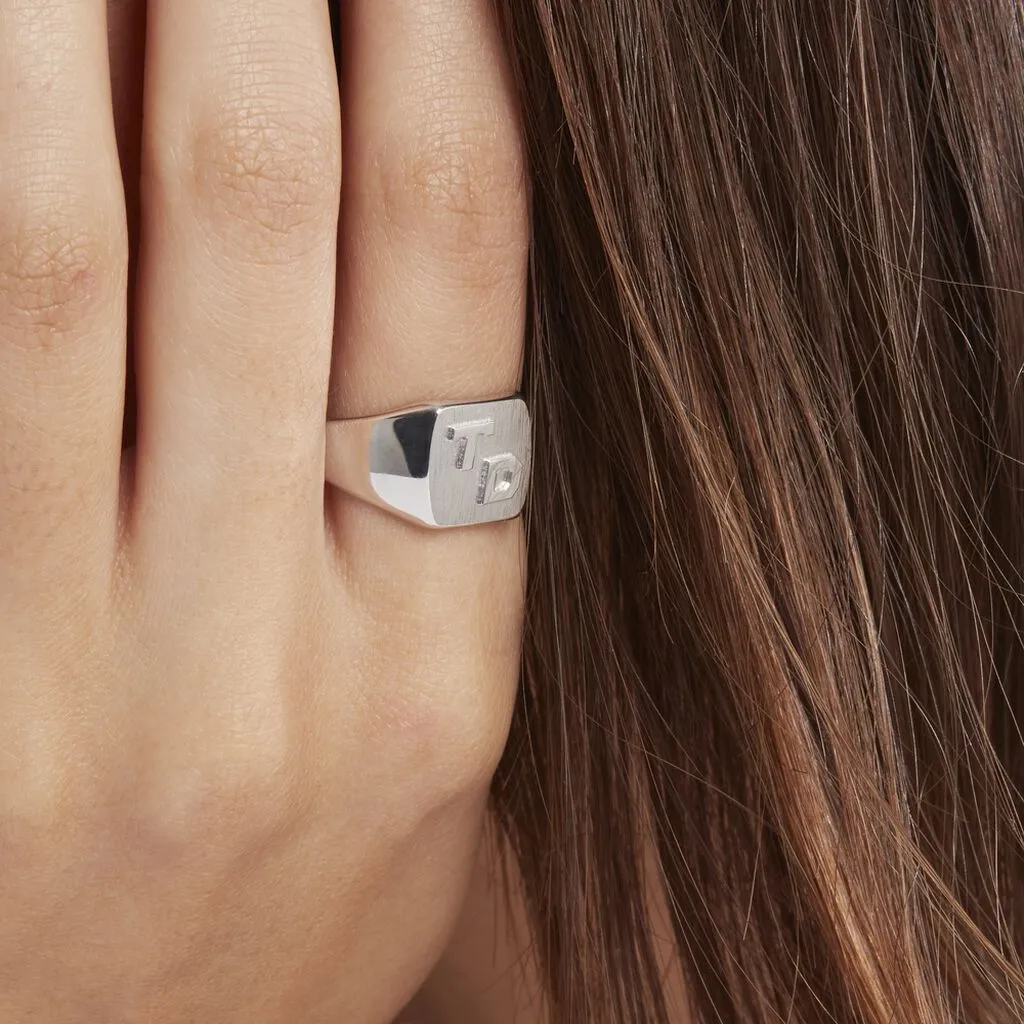 Histoire D'Or Chevaliere Argent Gringoire Carree 8 Histoire D'Or Chevaliere Argent Gringoire Carree – Image 6