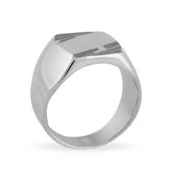 Histoire D'Or Chevalière Safietou Argent Blanc -Boucles d'oreilles Bracelet Soldes FAHHBW0171 view1