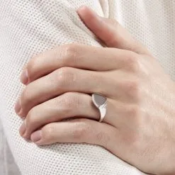 Histoire D'Or Chevalière Argent Blanc Sami -Boucles d'oreilles Bracelet Soldes FAHHBW0349 model1