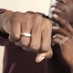 Histoire D'Or Chevalière Michel Argent Blanc Oxyde De Zirconium -Boucles d'oreilles Bracelet Soldes FAHHBZW009 model0