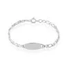 Histoire D'Or Bracelet Identité Anilo Argent Blanc -Boucles d'oreilles Bracelet Soldes FAIEBW0124 master