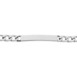 Histoire D'Or Bracelet Identité Vivian Argent Blanc 7 Histoire D'Or Bracelet Identité Vivian Argent Blanc -Boucles d'oreilles Bracelet Soldes FAIFBW0143 view1
