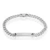 Histoire D'Or Bracelet Identité Casper Argent Blanc -Boucles d'oreilles Bracelet Soldes FAIFBW0167 master