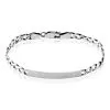 Histoire D'Or Bracelet Identité Casper Argent Gris 1 Histoire D'Or Bracelet Identité Casper Argent Gris -Boucles d'oreilles Bracelet Soldes FAIFGW0001 master