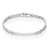 Histoire D'Or Bracelet Identité Casper Maille Gourmette Argent Blanc 1 Histoire D'Or Bracelet Identité Casper Maille Gourmette Argent Blanc -Boucles d'oreilles Bracelet Soldes FAIHBW0267 master