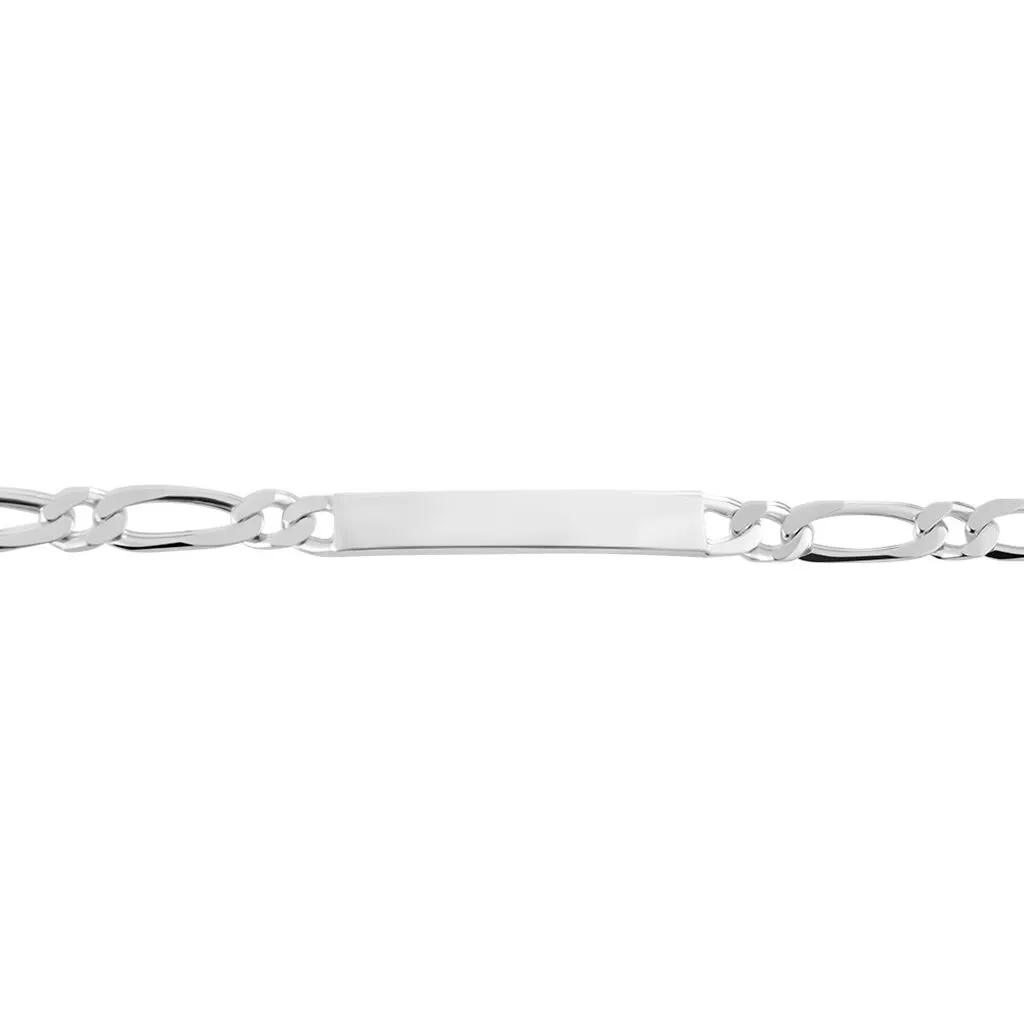 Histoire D'Or Bracelet Identité Anilo Argent Blanc 4 Histoire D'Or Bracelet Identité Anilo Argent Blanc – Image 2