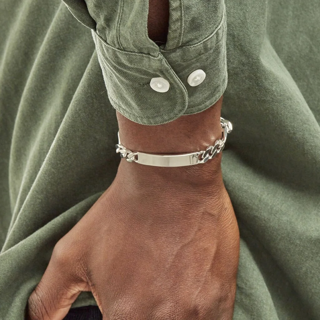 Histoire D'Or Bracelet Identité Argent Blanc Vivian 6 Histoire D'Or Bracelet Identité Argent Blanc Vivian – Image 4