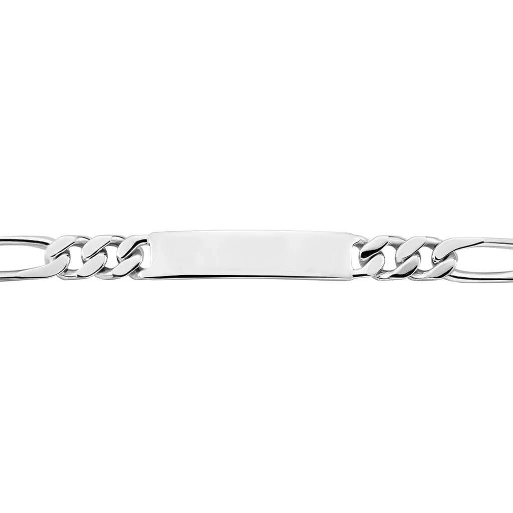 Histoire D'Or Bracelet Identité Argent Blanc Vivian 4 Histoire D'Or Bracelet Identité Argent Blanc Vivian – Image 2