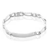 Histoire D'Or Bracelet Identité Argent Blanc Vila -Boucles d'oreilles Bracelet Soldes FAIHBW0313 master