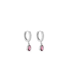 Histoire D'Or Creoles Jerusha Argent Blanc Oxydes De Zirconium -Boucles d'oreilles Bracelet Soldes FAOFBLR001 view1