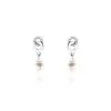 Histoire D'Or Boucles D'oreilles Pendantes Paqueretteae Argent Blanc Perle Culture -Boucles d'oreilles Bracelet Soldes FAOFBU2047 master