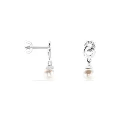 Histoire D'Or Boucles D'oreilles Pendantes Paqueretteae Argent Blanc Perle Culture 7 Histoire D'Or Boucles D'oreilles Pendantes Paqueretteae Argent Blanc Perle Culture -Boucles d'oreilles Bracelet Soldes FAOFBU2047 view1