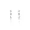 Histoire D'Or Boucles D'oreilles Pendantes Giacobbe Argent Blanc Perle De Culture -Boucles d'oreilles Bracelet Soldes FAOFBUW137 master