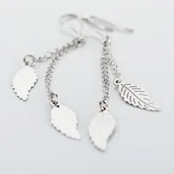 Histoire D'Or Boucles D'oreilles Pendantes Fabia Argent Blanc -Boucles d'oreilles Bracelet Soldes FAOFBW004P view2