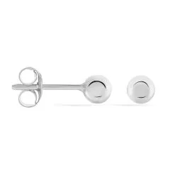 Histoire D'Or Boucles D'oreilles Puces Virgie Argent Blanc -Boucles d'oreilles Bracelet Soldes FAOFBW00BW view1