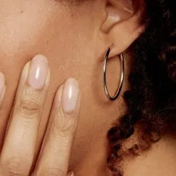 Histoire D'Or Créoles Argent Blanc Olympia -Boucles d'oreilles Bracelet Soldes FAOFBW00CE model1