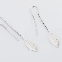 Histoire D'Or Boucles D'oreilles Pendantes Euriell Argent Blanc -Boucles d'oreilles Bracelet Soldes FAOFBW00DD view2