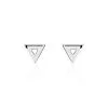 Histoire D'Or Boucles D'oreilles Puces Severine Argent Blanc