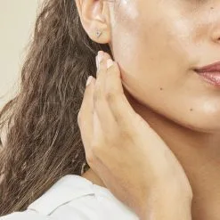 Histoire D'Or Boucles D'oreilles Puces Severine Argent Blanc 10 Histoire D'Or Boucles D'oreilles Puces Severine Argent Blanc -Boucles d'oreilles Bracelet Soldes FAOFBW00EW model0