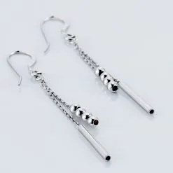 Histoire D'Or Boucles D'oreilles Pendantes Eucleia Argent Blanc 7 Histoire D'Or Boucles D'oreilles Pendantes Eucleia Argent Blanc -Boucles d'oreilles Bracelet Soldes FAOFBW00FH view2