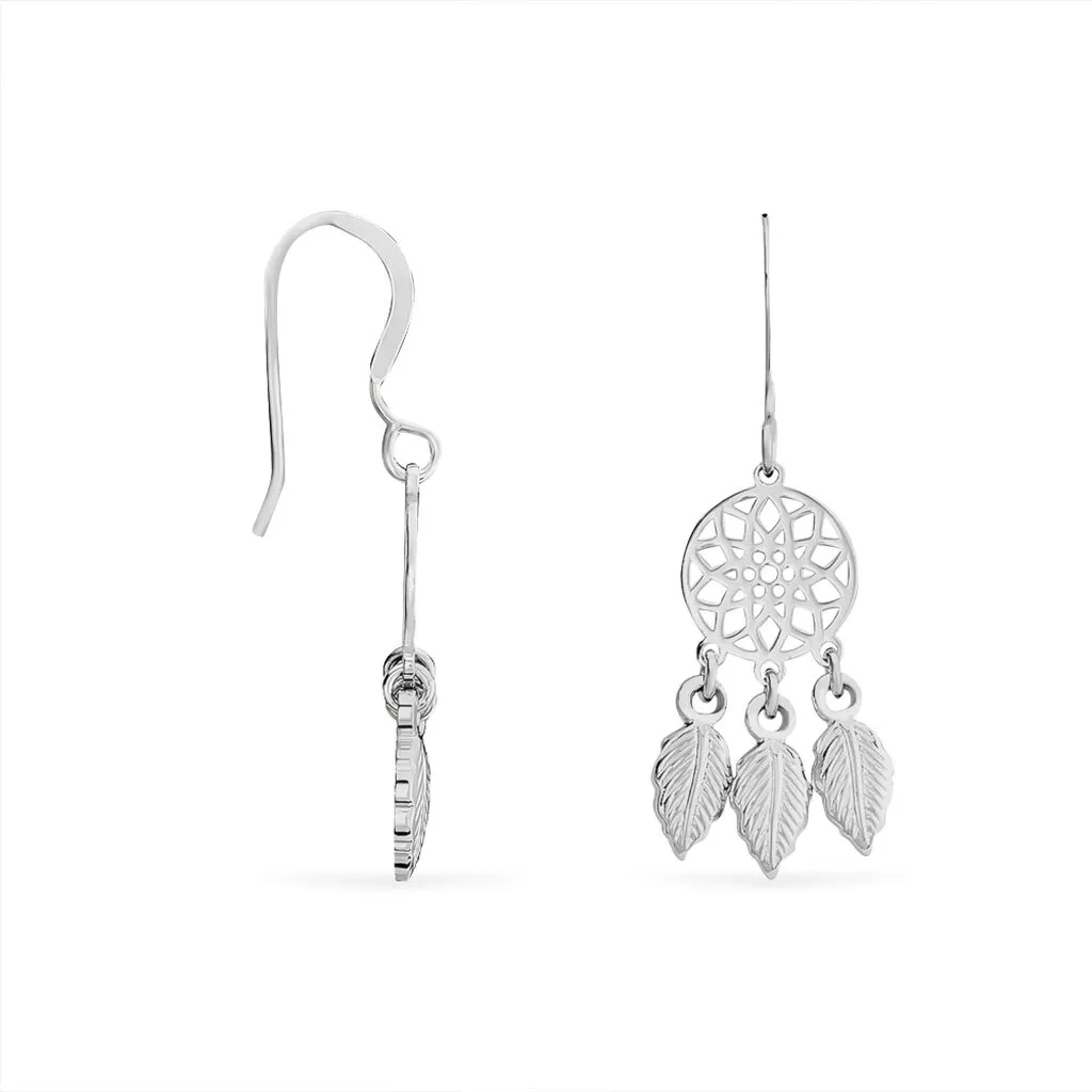 Histoire D'Or Boucles D'oreilles Pendantes Ida Argent Blanc 4 Histoire D'Or Boucles D'oreilles Pendantes Ida Argent Blanc – Image 2