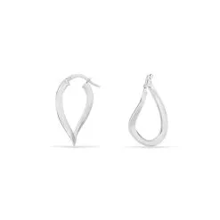Histoire D'Or Créoles Argent Blanc Olivia -Boucles d'oreilles Bracelet Soldes FAOFBW00O4 view2