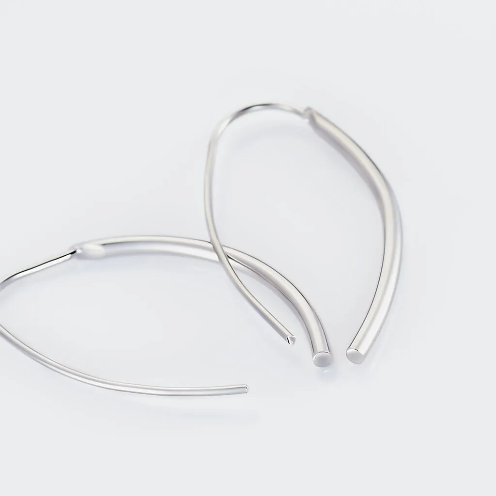 Histoire D'Or Boucles D'oreilles Pendantes Bira Argent Blanc 5 Histoire D'Or Boucles D'oreilles Pendantes Bira Argent Blanc – Image 3