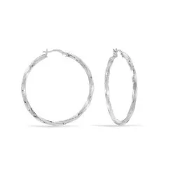 Histoire D'Or Créoles Argent Blanc Diane -Boucles d'oreilles Bracelet Soldes FAOFBW00UB view2