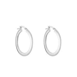 Histoire D'Or Créoles Argent Blanc Hally -Boucles d'oreilles Bracelet Soldes FAOFBW00Z6 view1