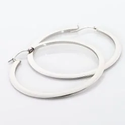 Histoire D'Or Créoles Argent Blanc Hally -Boucles d'oreilles Bracelet Soldes FAOFBW00Z8 view2