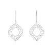 Histoire D'Or Boucles D'oreilles Pendantes Maurizia Argent Blanc -Boucles d'oreilles Bracelet Soldes FAOFBW0661 master