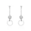 Histoire D'Or Boucles D'oreilles Pendantes Issara Argent Céramique Et Oxyde 2 Histoire D'Or Boucles D'oreilles Pendantes Issara Argent Céramique Et Oxyde -Boucles d'oreilles Bracelet Soldes FAOFBXW200 master