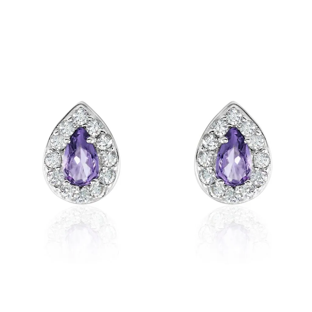 Histoire D'Or Boucles D'oreilles Puces Argent Blanc Tania Oxydes De Zirconium 3 Histoire D'Or Boucles D'oreilles Puces Argent Blanc Tania Oxydes De Zirconium