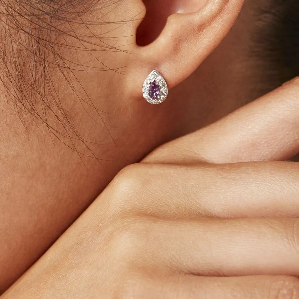 Histoire D'Or Boucles D'oreilles Puces Argent Blanc Tania Oxydes De Zirconium 7 Histoire D'Or Boucles D'oreilles Puces Argent Blanc Tania Oxydes De Zirconium – Image 5