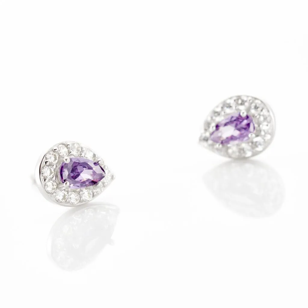 Histoire D'Or Boucles D'oreilles Puces Argent Blanc Tania Oxydes De Zirconium 5 Histoire D'Or Boucles D'oreilles Puces Argent Blanc Tania Oxydes De Zirconium – Image 3