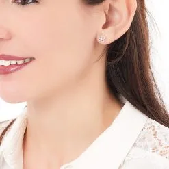 Histoire D'Or Boucles D'oreilles Puces Sophia Argent Blanc Oxyde De Zirconium 7 Histoire D'Or Boucles D'oreilles Puces Sophia Argent Blanc Oxyde De Zirconium -Boucles d'oreilles Bracelet Soldes FAOFBZW06B model0