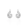 Histoire D'Or Boucles D'oreilles Puces Indian Drop Argent Blanc Oxyde De Zirconium -Boucles d'oreilles Bracelet Soldes FAOFBZW0DV master