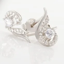 Histoire D'Or Boucles D'oreilles Puces Indian Drop Argent Blanc Oxyde De Zirconium 8 Histoire D'Or Boucles D'oreilles Puces Indian Drop Argent Blanc Oxyde De Zirconium -Boucles d'oreilles Bracelet Soldes FAOFBZW0DV view2