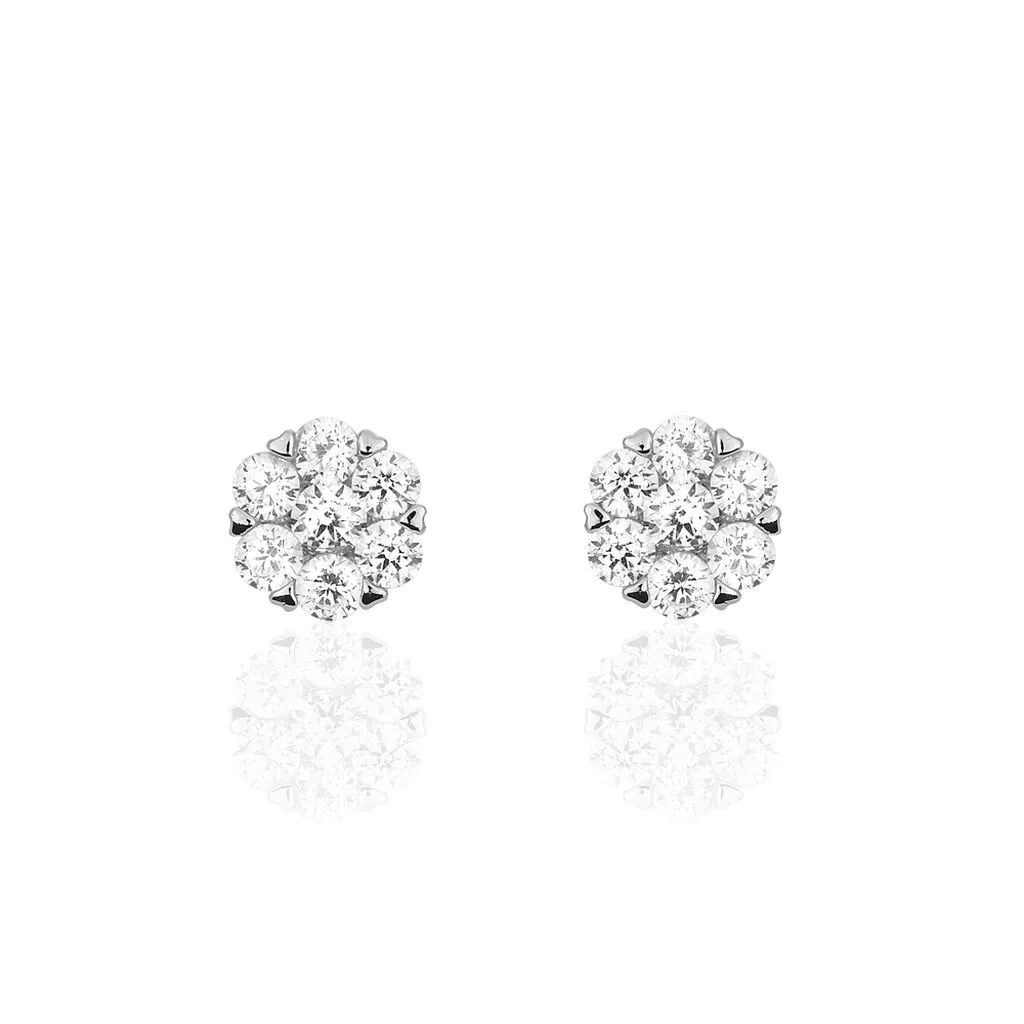 Histoire D'Or Boucles D'oreilles Pendantes Pietra Argent Blanc Oxyde De Zirconium 3 Histoire D'Or Boucles D'oreilles Pendantes Pietra Argent Blanc Oxyde De Zirconium