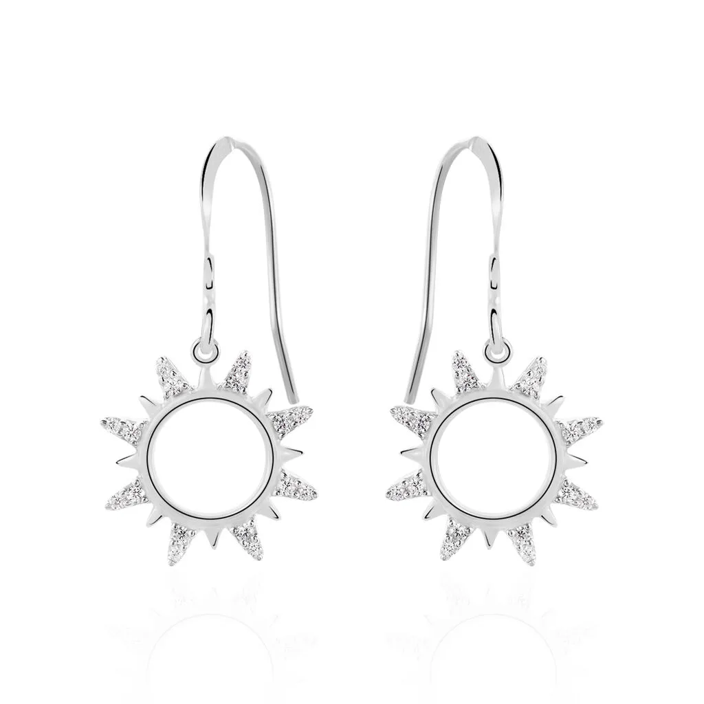 Histoire D'Or Boucles D'oreilles Pendantes Astri Argent Blanc Oxyde De Zirconium 3 Histoire D'Or Boucles D'oreilles Pendantes Astri Argent Blanc Oxyde De Zirconium