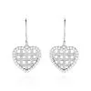 Histoire D'Or Boucles D'oreilles Pendantes Argent Helenius Oxyde De Zirconium
