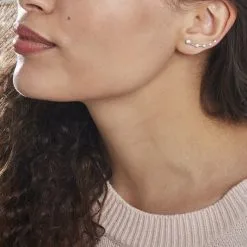 Histoire D'Or Bijoux D'oreilles Cristof Argent Oxyde -Boucles d'oreilles Bracelet Soldes FAOFBZW1Q4 model0