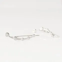 Histoire D'Or Bijoux D'oreilles Cristof Argent Oxyde -Boucles d'oreilles Bracelet Soldes FAOFBZW1Q4 view2